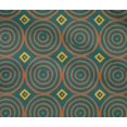 thumbnail image 4 of oneOone Cotton Flex Fabric Diamond & Circle Block Decor Fabric Printed BTY 40 Inch Wide, 4 of 4