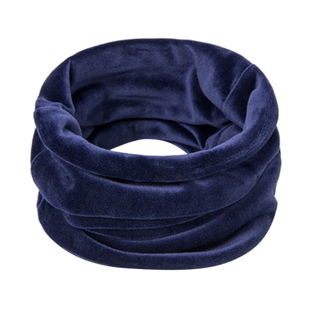 Winter Ski Neck Protector Female Autumn and Winter Gold Velvet Windproof Neck Protector Neck Scarf Thickened Windproof Collar Scarf
