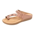 thumbnail image 2 of RKSTN Sandals for Women Flat Massage Flip Flops Sandals And Slippers Set Toe Sandals Soft Comfortable Sandals, 2 of 3