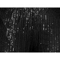 thumbnail image 5 of Pantalon Grand pour Femme, Surface Décorée de Paillettes, Décontracté, Taille Haute Élastique, Vert G, 5 of 5