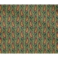 thumbnail image 4 of oneOone Cotton Flex Fabric Leaves & Paisley Block Printed Fabric 1 Yard 40 Inch Wide, 4 of 4