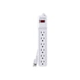 thumbnail image 1 of CyberPower CSB606W - Essentiel - Parasurtenseur - AC 125 V - Connecteurs de Sortie : 6 - Blanc, 1 of 7