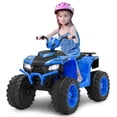 thumbnail image 1 of Costway VTT Électrique 24 V pour Enfants à 4 Roues avec Connexion Sans Fil Bleu, 1 of 10
