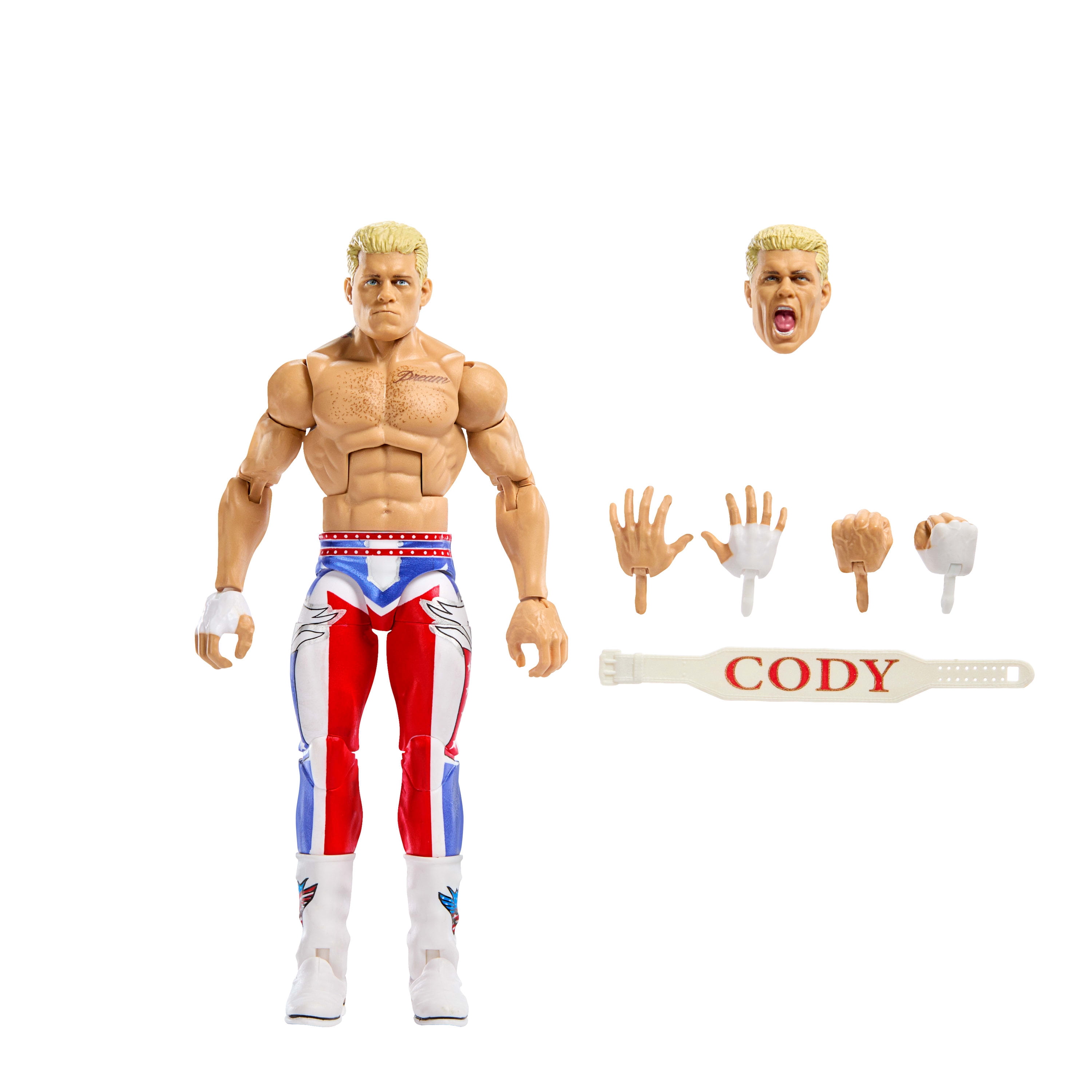 WWE Elite Collection Top Picks Cody Rhodes Action Figure & Accessories, 6-inch Collectible Set - Walmart Exclusive