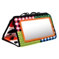thumbnail image 1 of EASTIN Tummy Time Floor Mirror Visually Inspire Polyester Baby Mirror Newborn Gift, 1 of 5