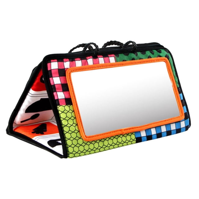 EASTIN Tummy Time Floor Mirror Visually Inspire Polyester Baby Mirror Newborn Gift