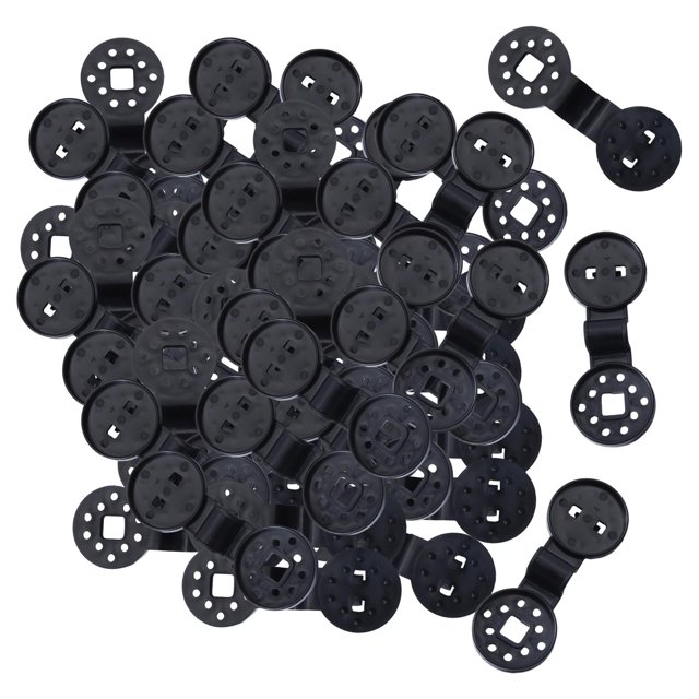 GROWTH TANK 100Pc Ombre Tissu Clips Serrure Poignées Ombre Grillage Clips Cour Patio Réutilisable