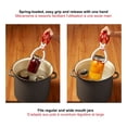 thumbnail image 2 of Starfrit Jar Lifter, Spring-Loaded One-Hand Use, Non-Slip Grip, Canning Tool for Lifting Jars, Free Standing, Locking Handle, Dishwasher Safe, Canning Accessory, 2 of 6