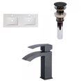 thumbnail image 1 of American Imaginations 48-in. W 1 Hole Ceramic Top Set In White Color - Overflow Drain Incl. AI-32683, 1 of 9
