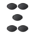 thumbnail image 1 of maskred Plateau de Cuisson Rond Noir Résistant à la Chaleur Antiadhésif Durable Non Toxique Sans Perçage 5Set, 1 of 6