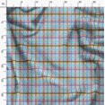 thumbnail image 3 of Soimoi Georgette Viscose Fabric Plaid Check Decor Fabric Printed Yard 42 Inch Wide, 3 of 5