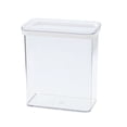 thumbnail image 2 of LSLJS Airtight Cereal Storage Container with Lids, Clear 2.4L Airtight Kitchen Food Storage Container for Grain, Sugar, Flour, Rice, Nut, Snacks, Storage Tank, 2 of 7