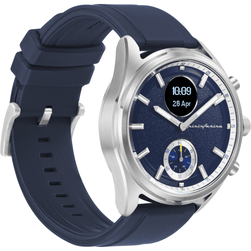 Pininfarina Sintesi Sport Hybrid Smartwatch | Dark Blue FKM Strap
