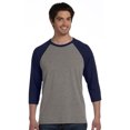 thumbnail image 1 of Bella + Canvas T-Shirt de Baseball Unisexe à Manches 3/4, 1 of 1