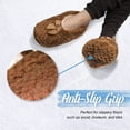 thumbnail image 4 of CHOK Adult Super Soft Warm Cozy Fuzzy Soft Touch Slippers Non-Slip Lined Socks  Assortment B  Medium 3 Pairs, 4 of 5