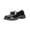 Black, variant on LOVZFMLL Women's Shoes Trendy Classic Patent Leather Comfort Casual Closed Round Toe Slip On Bow-Knot Dress Loafers Brown 8