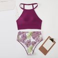 thumbnail image 2 of Womens Bathing Suits Two Piece Womens Solid Bikini Strap Bikini Deep V Sexy Split Swimsuit Set Two Piece Set Swimming Suit Two Piece Bathing Suits for Women Two Piece Sets for Women, 2 of 5
