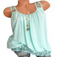 thumbnail image 1 of Womens Tank Sleeveless Causal Loose Plus Size Tops, 1 of 2