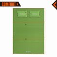 thumbnail image 3 of KingCamp Matelas de Camping Autogonflant Double avec 2 Oreillers, Vert, 3 of 4