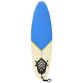 thumbnail image 2 of vidaXL Surfboard 170 cm Blue and Cream, 2 of 5