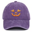 thumbnail image 1 of Unisex Embroidered Baseball Cap with Pumpkin Design for Outdoor Sports Casual Wear Lightweight Adjustable Hat, 1 of 3