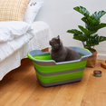 thumbnail image 3 of MesaSe Foldable Dog Bath Tub – Multipurpose  Portable Pet Bath for Easy Home Grooming & Laundry Basket, 3 of 7