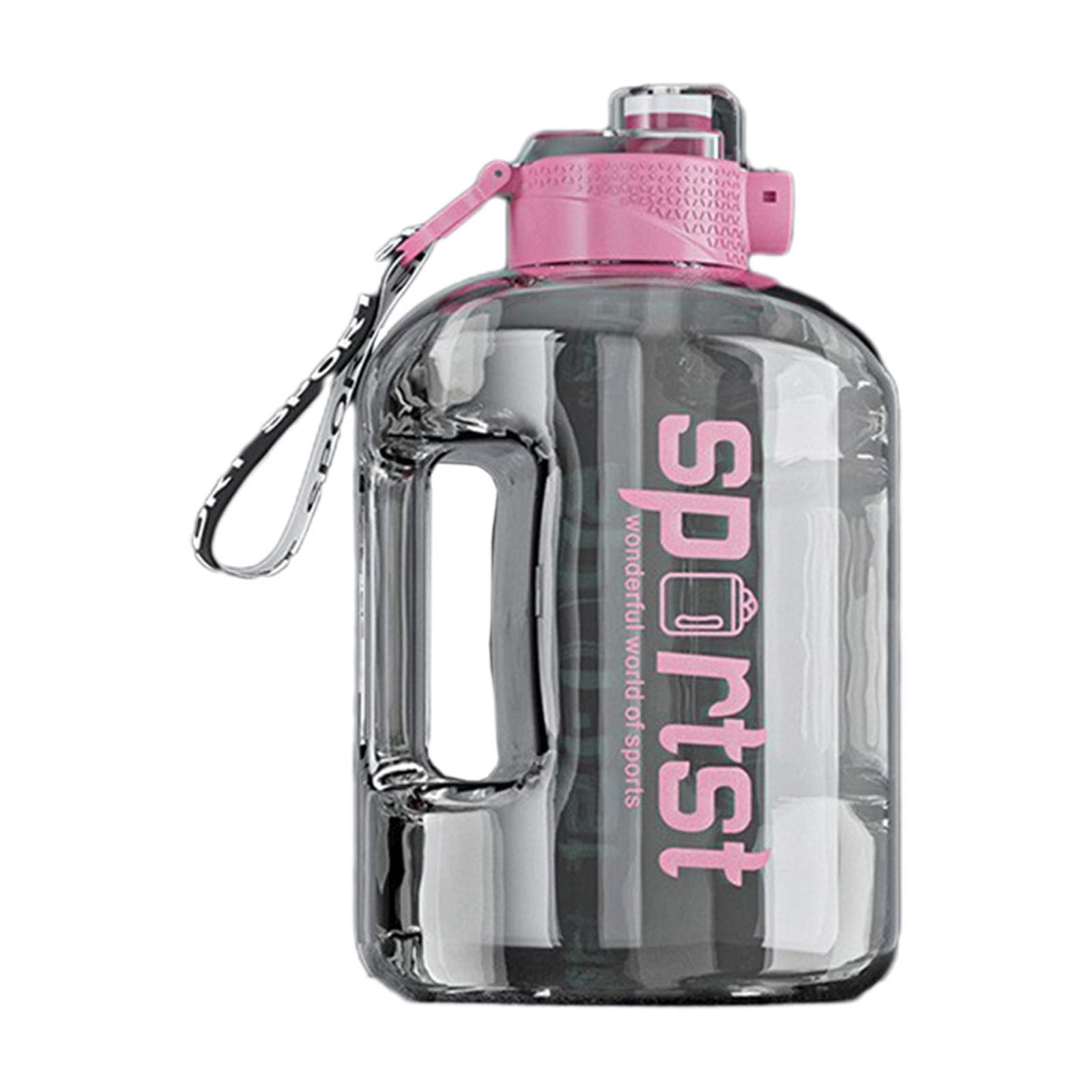 Meitianfacai Large Capacity Water Bottle 91 oz Water Bottle BPA Free Ideal for Gym, Portable Big Water of Jug, Reusable Sports Bottle for Men Women,Pink