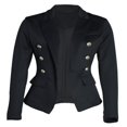 thumbnail image 1 of Ladies Double-Breasted Suit Jacket Slim Slimming Suit Office Daily Outfit, 1 of 5