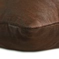 thumbnail image 2 of The HomeCentric Brown Lumbar Pillow Cover, Textured Ribbon Lumbar Pillow Cover, Pack of 2, 12"x24" (30x60 cm) Lumbar Pillow Cover, Rectangle Silk Lumbar Pillow Cover, Modern Lumbar - Chocolate Cream, 2 of 3