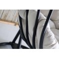 thumbnail image 3 of BERZONA Egg Swing, Swing Chair, Hanging Chair, w Black Steel Frame, Cushion Included, 3 of 6