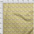 thumbnail image 3 of oneOone Tissu Jersey Viscose Jaune à Rayures Abstraites pour Robe Tissu Imprimé au Mètre 60 Pouces de Large, 3 of 4