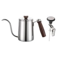 thumbnail image 1 of DOLITY sharprepublic Stainless Steel Drip Coffee Pot Tea Maker for Home Office, 1 of 8