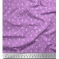thumbnail image 1 of Soimoi Poly Georgette Fabric Dot,Cricket Player & Bat Sports Decor Fabric Printed Yard 42 Inch Wide, 1 of 3