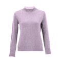 thumbnail image 4 of Duoif Chandails pour Femmes, Chandails pour Femmes à Col Rond Chandail pour Femmes à Manches Longues Chandail Doux à Enfiler pour Femmes Violet TG, 4 of 4