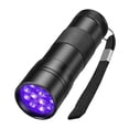 thumbnail image 1 of Tong Black Light 12 LED Handheld Detection To Detect Stains And Documents Black., 1 of 5