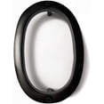 thumbnail image 1 of NACH Numéro d'Ombre d'Adresse de Maison à Montage Flottant pour l'Extérieur, HH-SDW6-BLK-0, Aluminium Noir, 6 Pouces, #0, Protection Maximale contre la Rouille, par North American Country Home, 1 of 13