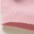 thumbnail image 4 of 2025 Chandail à Col Roulé Uni pour Tout-Petits Garçons Filles Col Montant Manches Longues Chaud Tricoté Chandail de Base Rose, 4 of 7