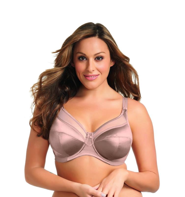 Goddess Womens Keira Plus-size Banded Underwire Bra, 44J, FAWN