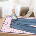 thumbnail image 2 of Heat-Resistant Ironing Mat with Non-Slip Backing, 40 x 70cm Portable Ironing Pad for Home and Travel, Protective Mesh Pressing Cloth, 2 of 8