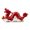 Rouge, variante sur yuksok Chinese Dragon Figurine Collection d'Animaux Figurine Feng Shui pour Bureau Magasin Rouge