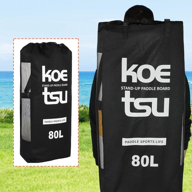 Ethern Inflatable Paddle Board Bag 80L Large Capacity Lightweight with Drawstring Stand