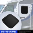 thumbnail image 3 of Fixed RV Window, 500 X 500mm Camper Window  Aluminum Alloy Frame Tempered Glass Waterproof for Yacht Camper, 3 of 7