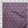 thumbnail image 2 of oneOone Cotton Poplin Fabric Swirl Block Print Sewing Fabric BTY 42 Inch Wide, 2 of 4