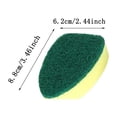 thumbnail image 3 of Meitianfacai Lot de 4 Recharges de Têtes d'Éponge pour Brosse à Vaisselle de Cuisine, Remplacement de Brosse à Vaisselle Qui Ne Raye Pas, Brosse à Points à Récurer Robuste pour Distributeur de Savon, Outil pour Évier de Cuisine et Lave-Vaisselle, 3 of 7