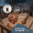 thumbnail image 4 of Jolly Jumper Élite – Exerciseur pour bébé original avec super support, selle Safari grise | Utilisation intérieure et extérieure | Cadre extra haut et action à ressort de qualité supérieure, 4 of 8
