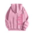 thumbnail image 4 of RKSTN Sweat à Capuche pour Femmes Imprimé Lettre Ample Décontracté Mode Sweat à Capuche Manches Longues, Tenues d'Automne, 4 of 5