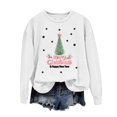 thumbnail image 2 of EGNMCR Sweatshirts à Capuche pour Femmes, Sweatshirts pour Femmes, Hoodie Décontracté à Manches Longues de Noël Mode Décontractée à Manches Longues Col Rond Imprimé Sweatshirts Blouse pour Femmes, 2 of 4