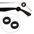 thumbnail image 3 of 2 Pcs Pinces d'Oreille Rondes pour Lunettes de Sport Lunettes de Soleil Enfants Adultes Noir, 3 of 8