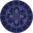 thumbnail image 1 of Ahgly Tapis d'Intérieur Lavable en Machine Carré Bleu Nuit, 3 Pieds Carré, 1 of 7