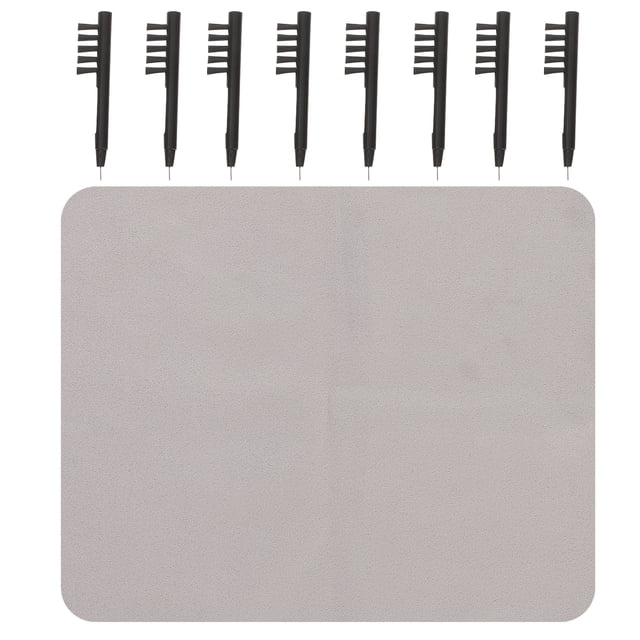 KAKOWELY 1 Set Hearing Aid Cleaning Rods Brushes Practical Hear Aid Cleaning Kit Hearing Amplifier Cleaners,1.97"X0.2"X0.12"